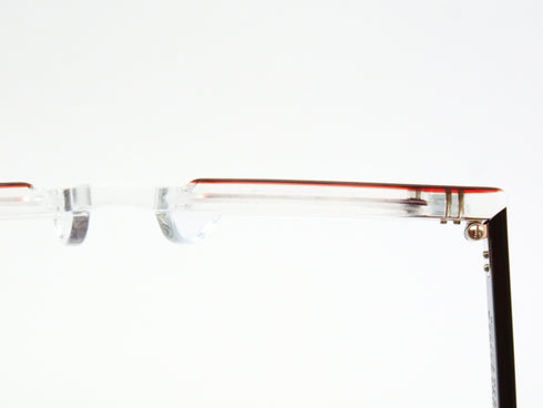 AR 46size col.Red Wood Clear
